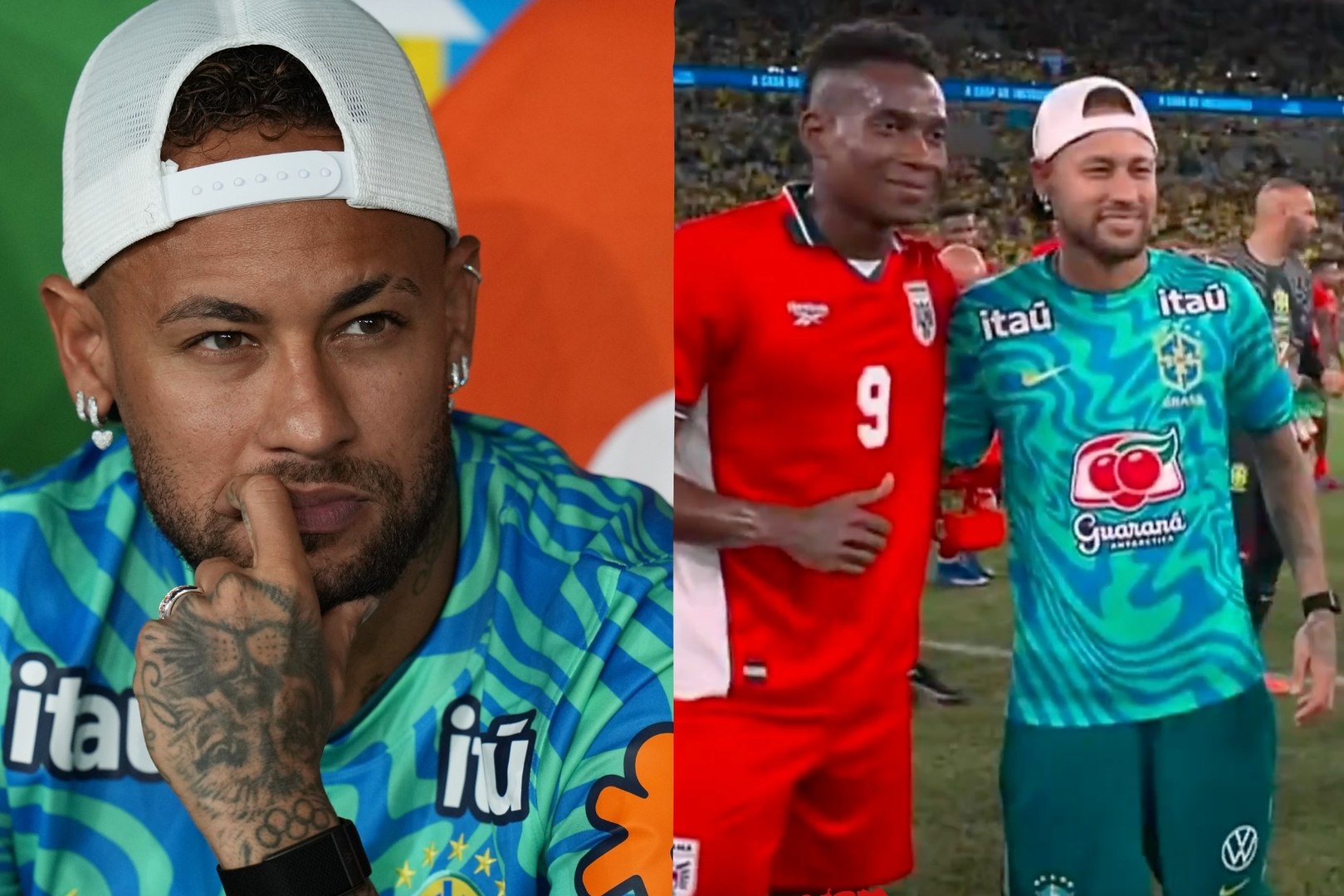 Neymar’s Global Star Power on Display as Panama Players Queue for Photos After Brazil Win