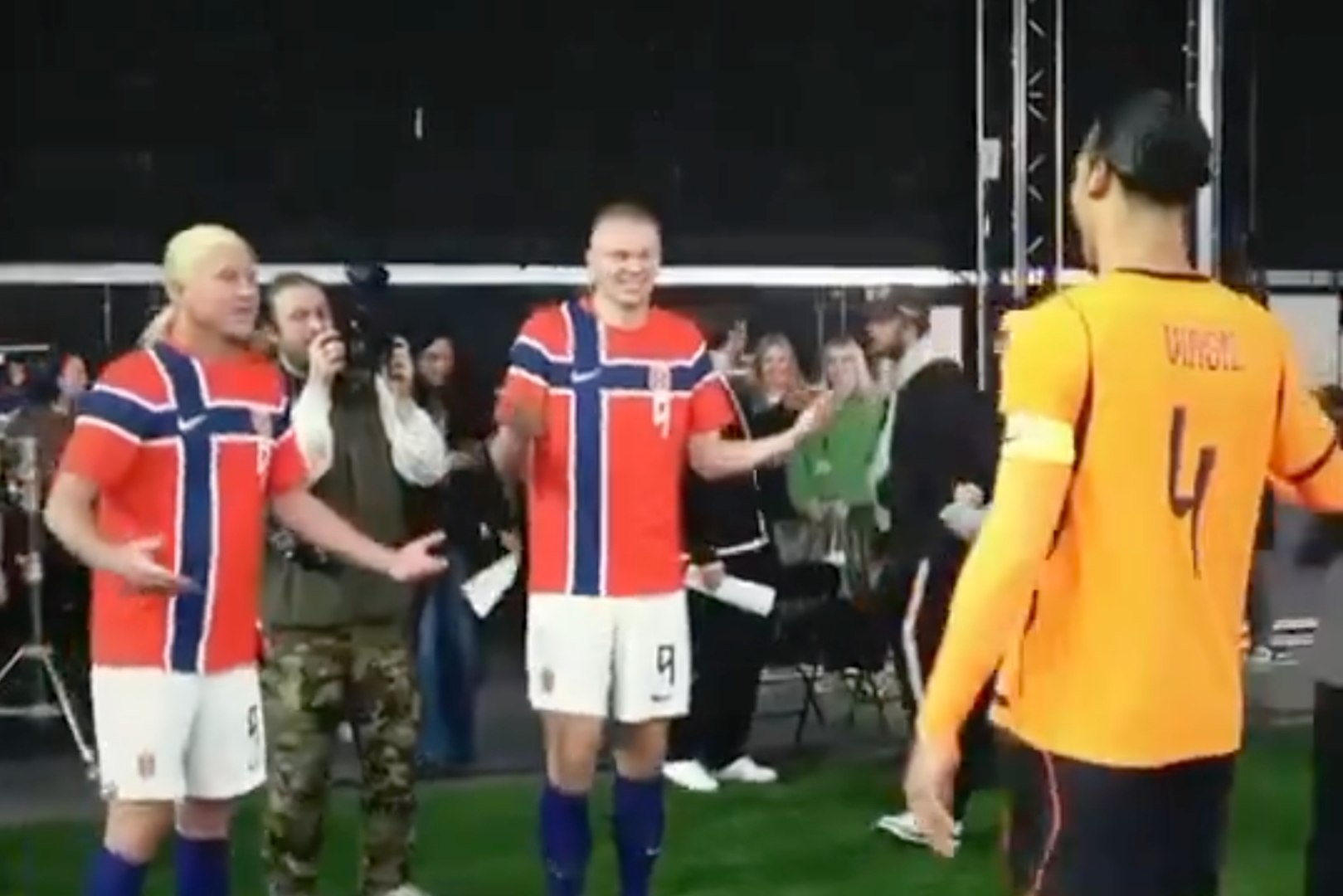 Virgil van Dijk Caught in Erling Haaland’s Hilarious Lookalike Prank