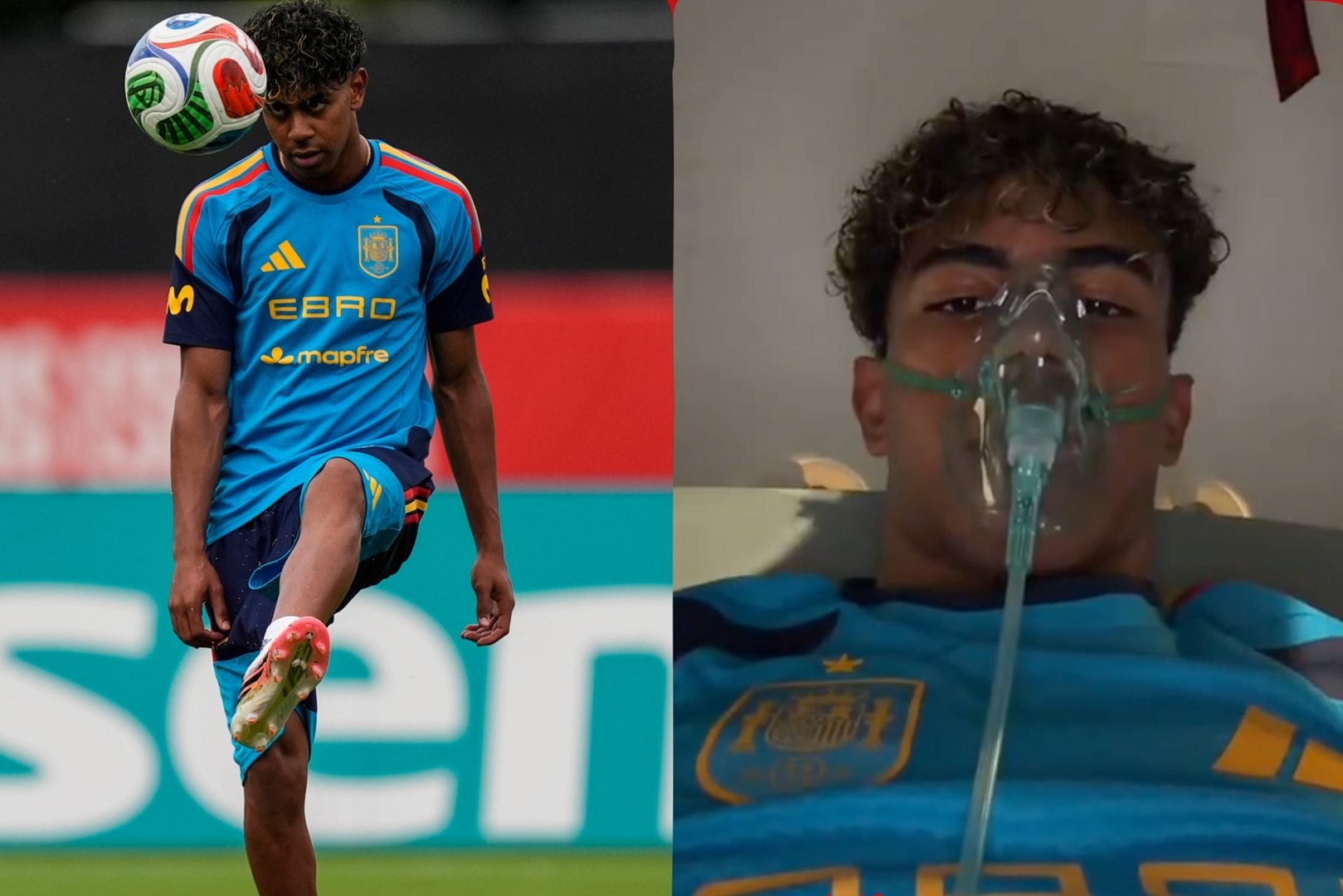 Lamine Yamal’s Oxygen Mask Video Sparks Health Scare Just Days Before World Cup